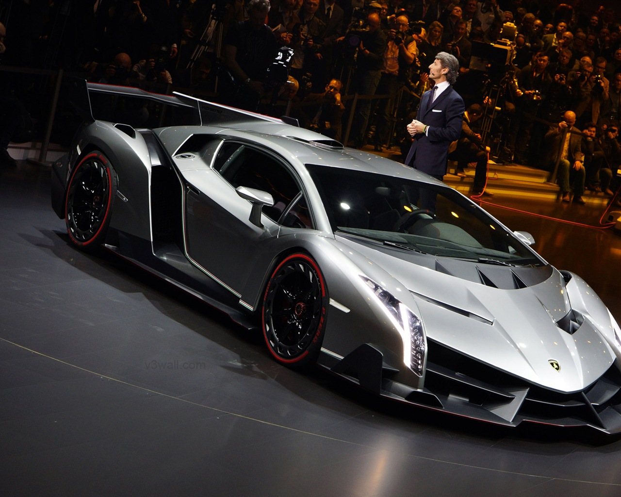 2013 Lamborghini Veneno luxe supercar HD fonds d'écran #16 - 1280x1024