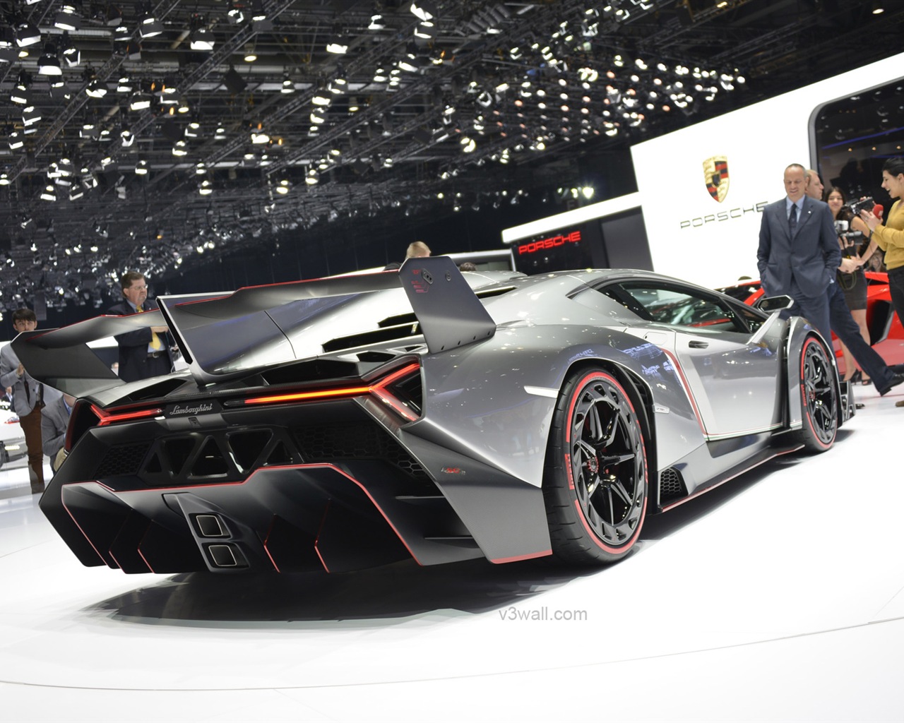 2013 Lamborghini Veneno роскошных суперкаров HD обои #17 - 1280x1024