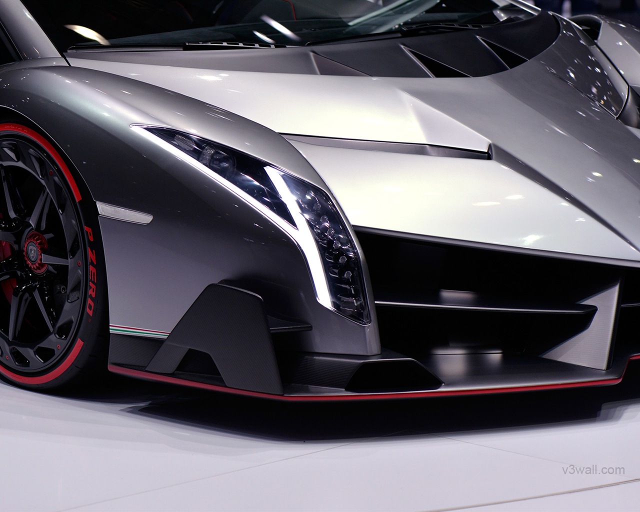 2013 Lamborghini Veneno роскошных суперкаров HD обои #20 - 1280x1024