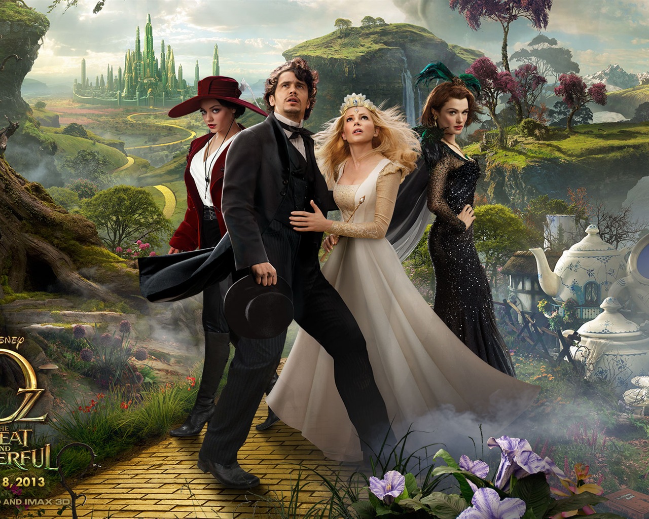 Oz The Great and Powerful 绿野仙踪 高清壁纸1 - 1280x1024