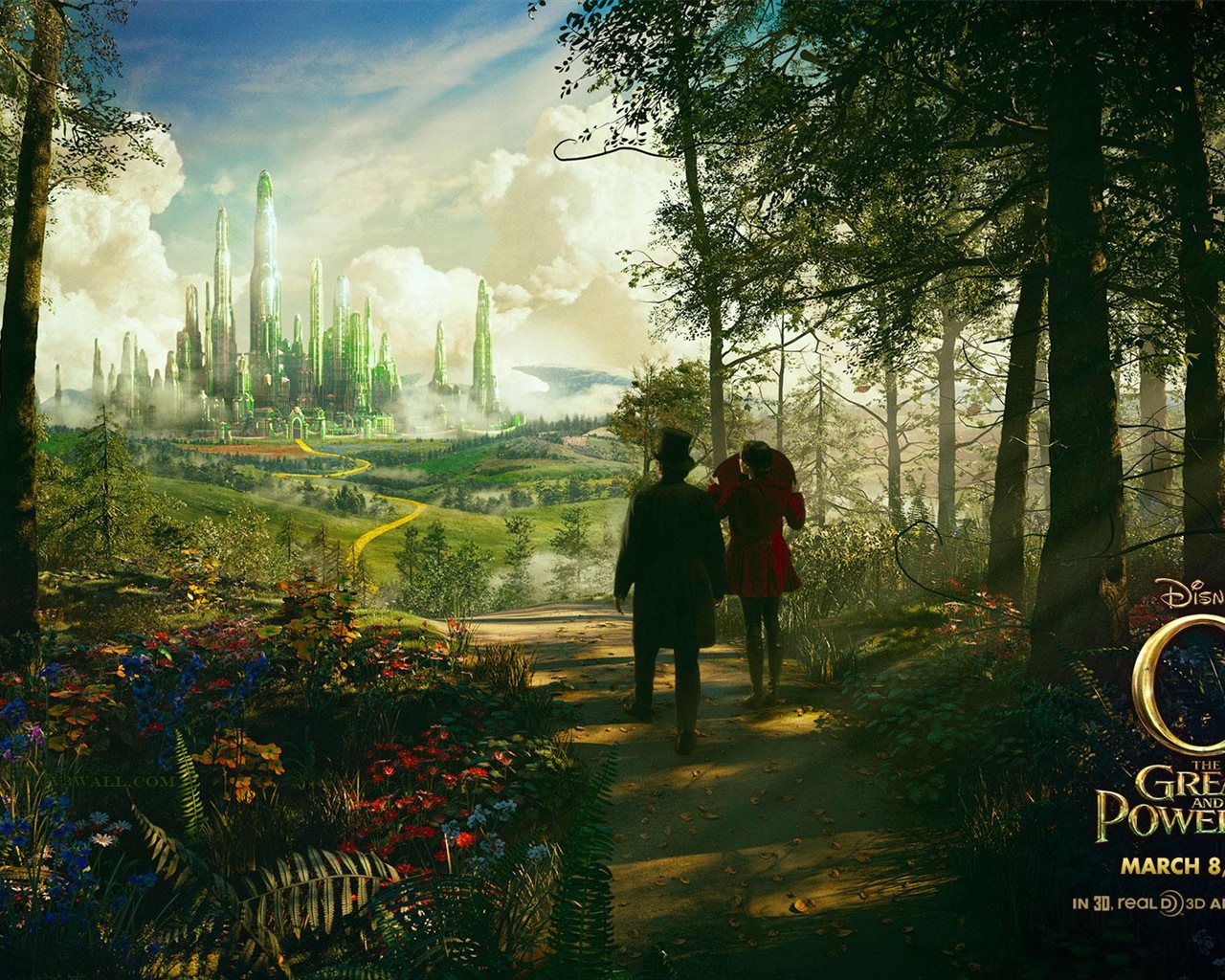 Oz The Great and Powerful 绿野仙踪 高清壁纸11 - 1280x1024
