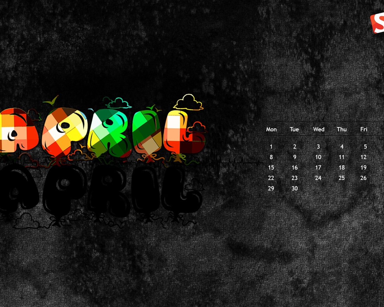 04. 2013 Kalendář tapety (2) #8 - 1280x1024