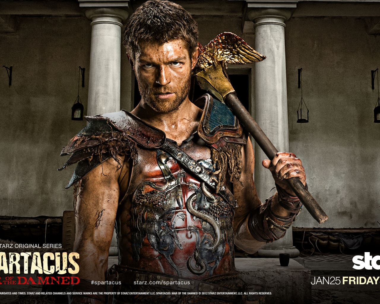 Spartacus: War of the Damned HD Wallpaper #13 - 1280x1024