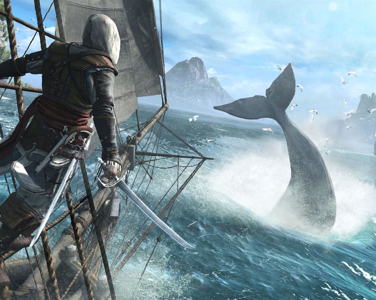 Creed IV Assassin: Black Flag HD wallpapers #20 - 1280x1024