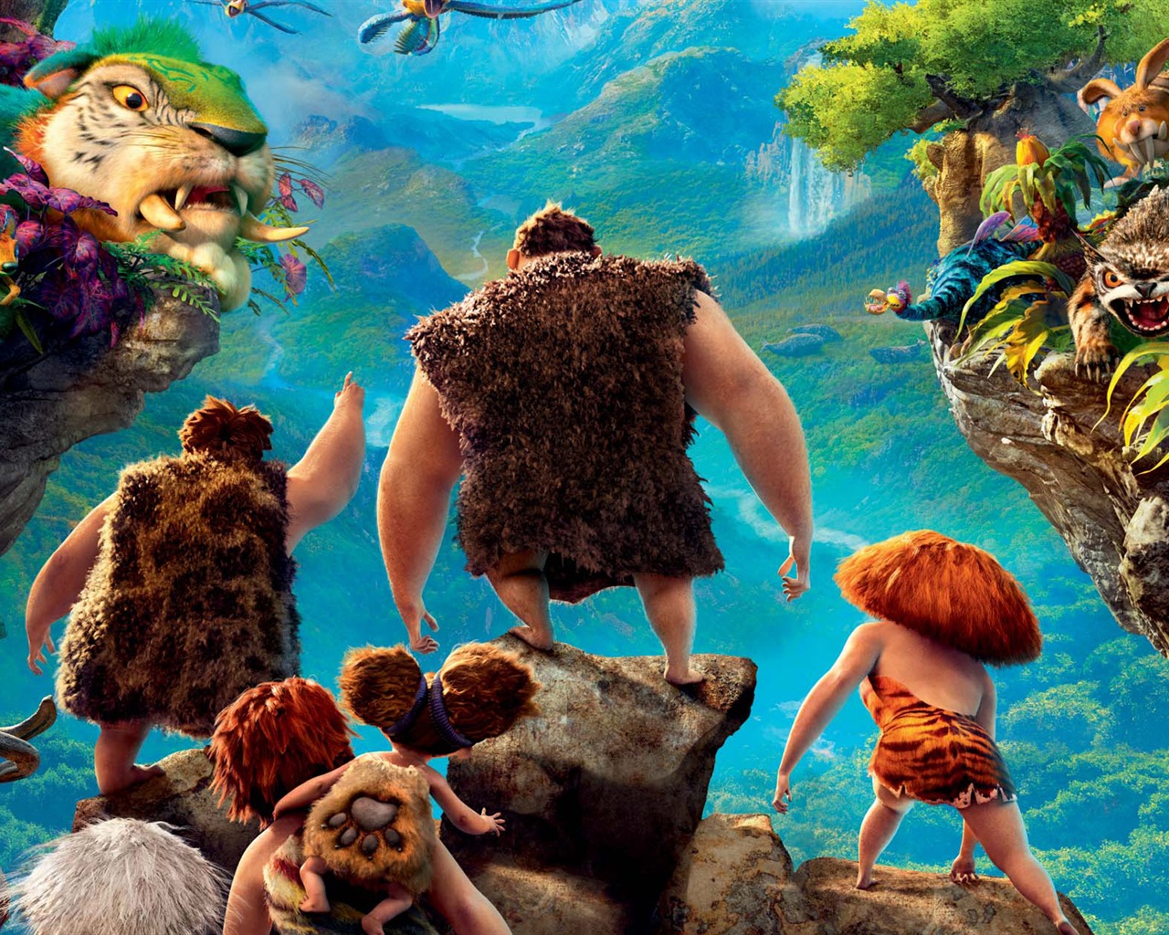 V Croods HD Movie Wallpapers #5 - 1280x1024
