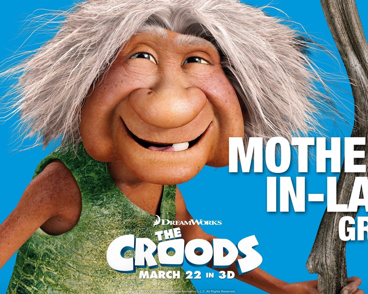 V Croods HD Movie Wallpapers #6 - 1280x1024