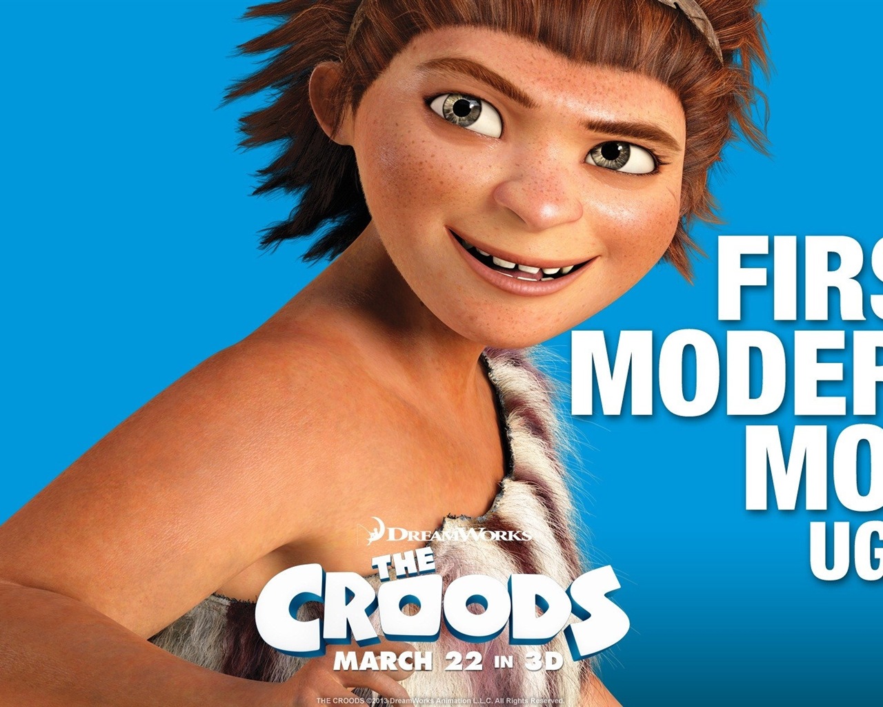 Croods HD 동영상 배경 화면 #7 - 1280x1024