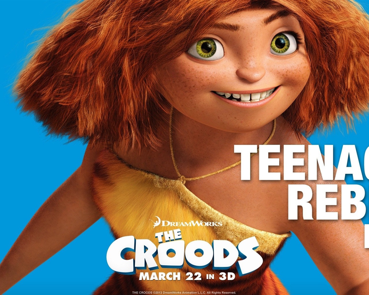 V Croods HD Movie Wallpapers #10 - 1280x1024