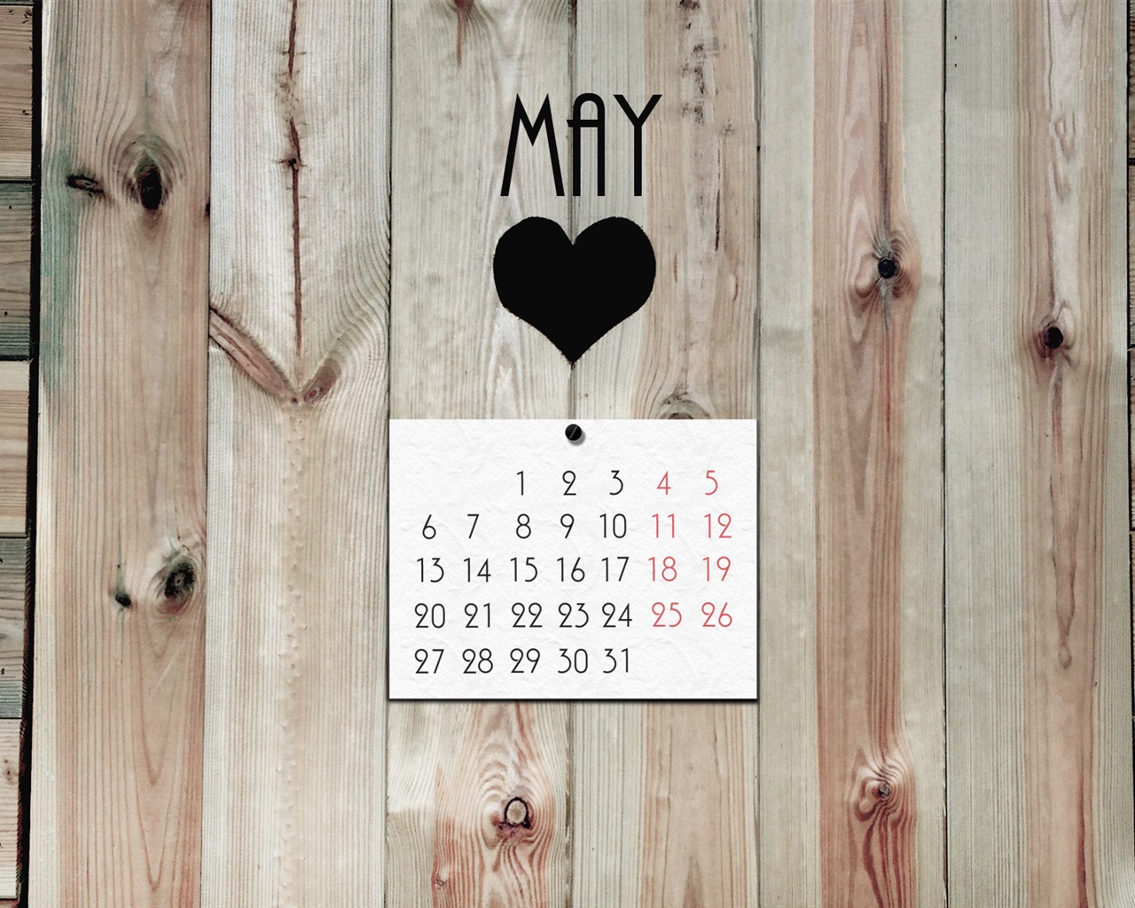Мае 2013 календарь обои (2) #1 - 1280x1024