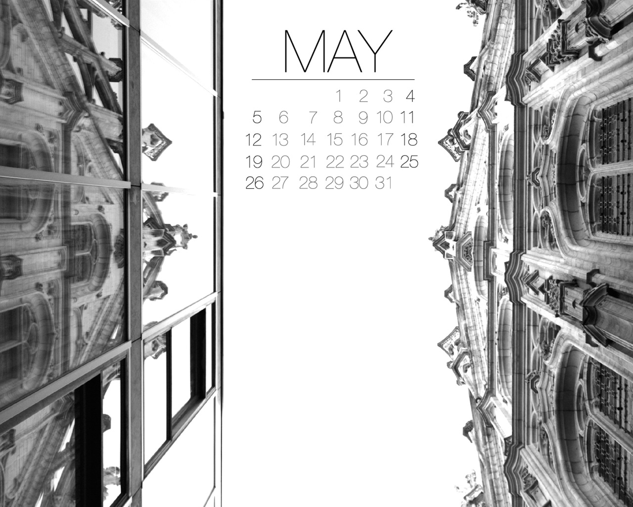 2013년 5월 캘린더 벽지 (2) #8 - 1280x1024