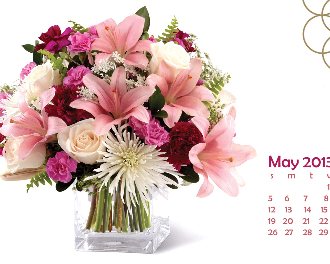 Mayo 2013 fondos de escritorio calendario (2) #22 - 1280x1024