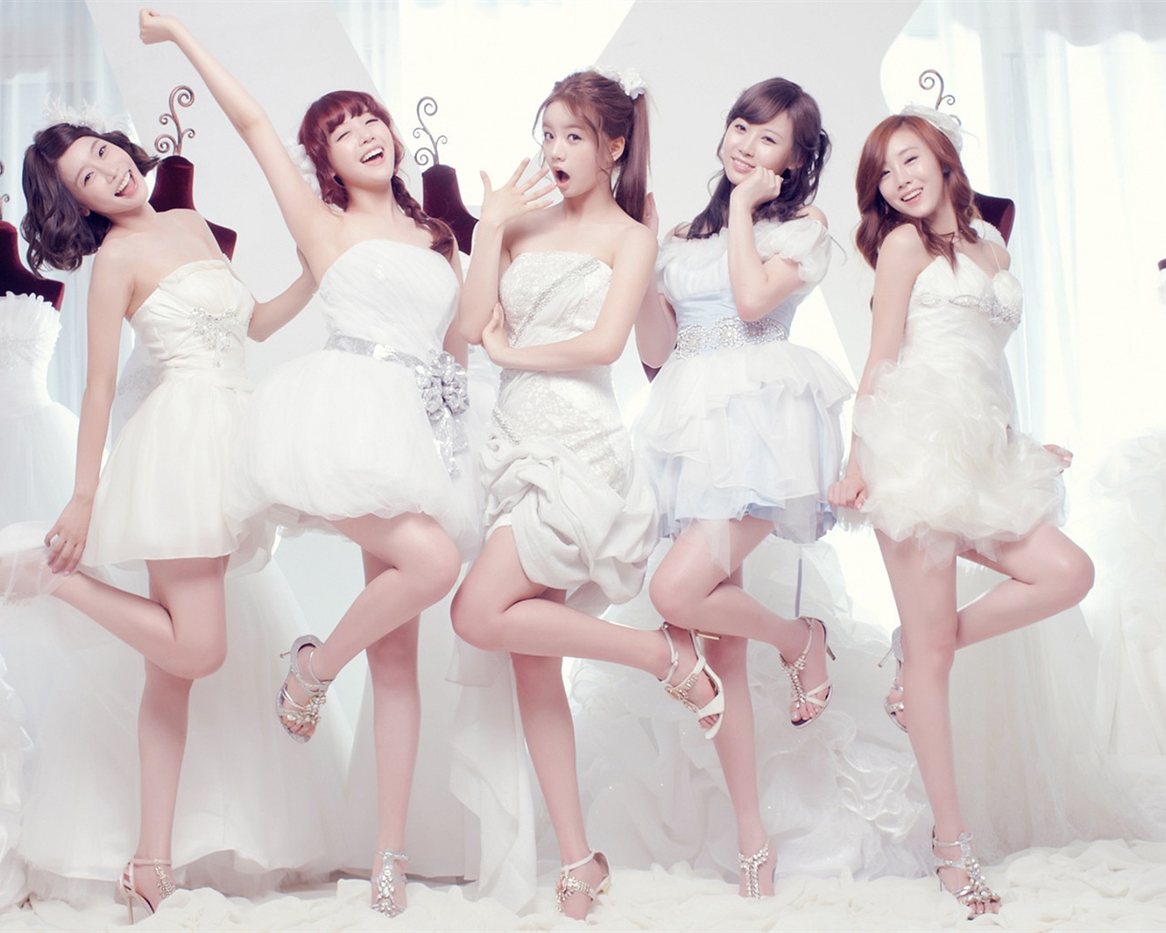 Jour Corée musique pop filles les fonds d'écran HD de la fille #10 - 1280x1024