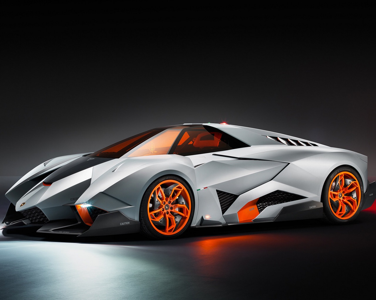 Lamborghini Egoista Concept 蘭博基尼Egoista概念超級跑車 高清壁紙 #1 - 1280x1024