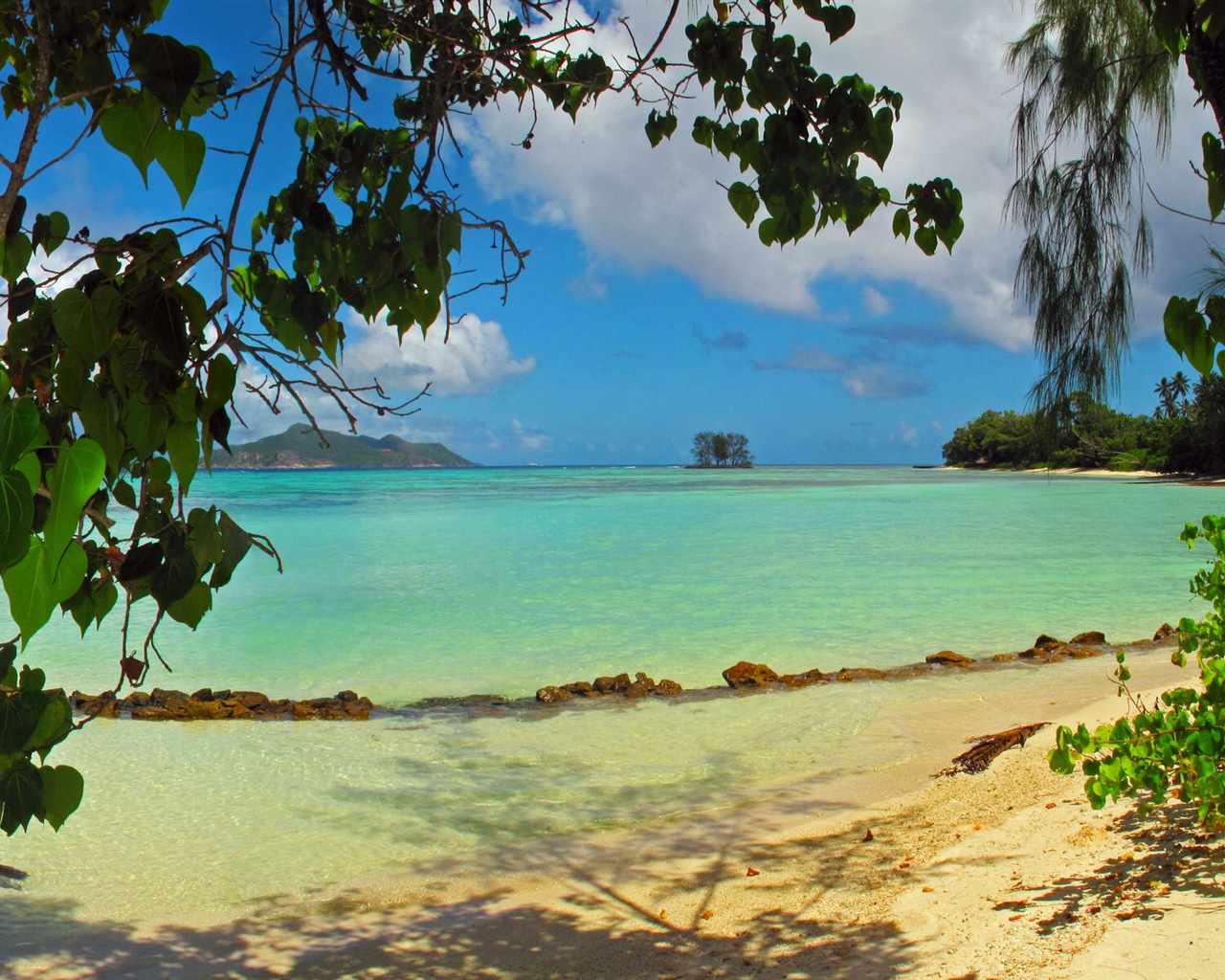 세이셸 섬, 자연 경관의 HD 배경 화면 #7 - 1280x1024