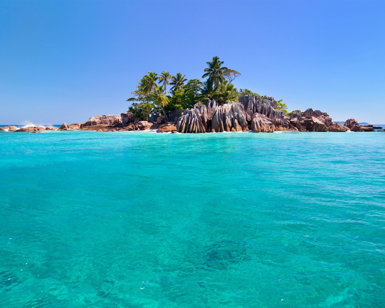 Seychelles Island nature landscape HD wallpapers #13 - 1280x1024