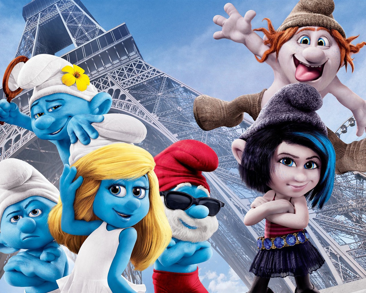 The Smurfs 2 HD movie wallpapers #1 - 1280x1024