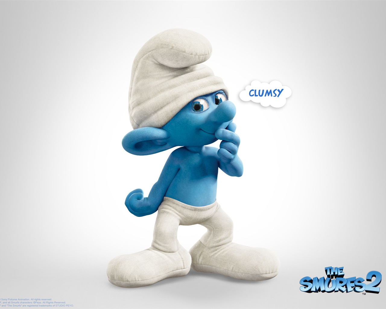 The Smurfs 2 藍精靈2 高清電影壁紙 #8 - 1280x1024