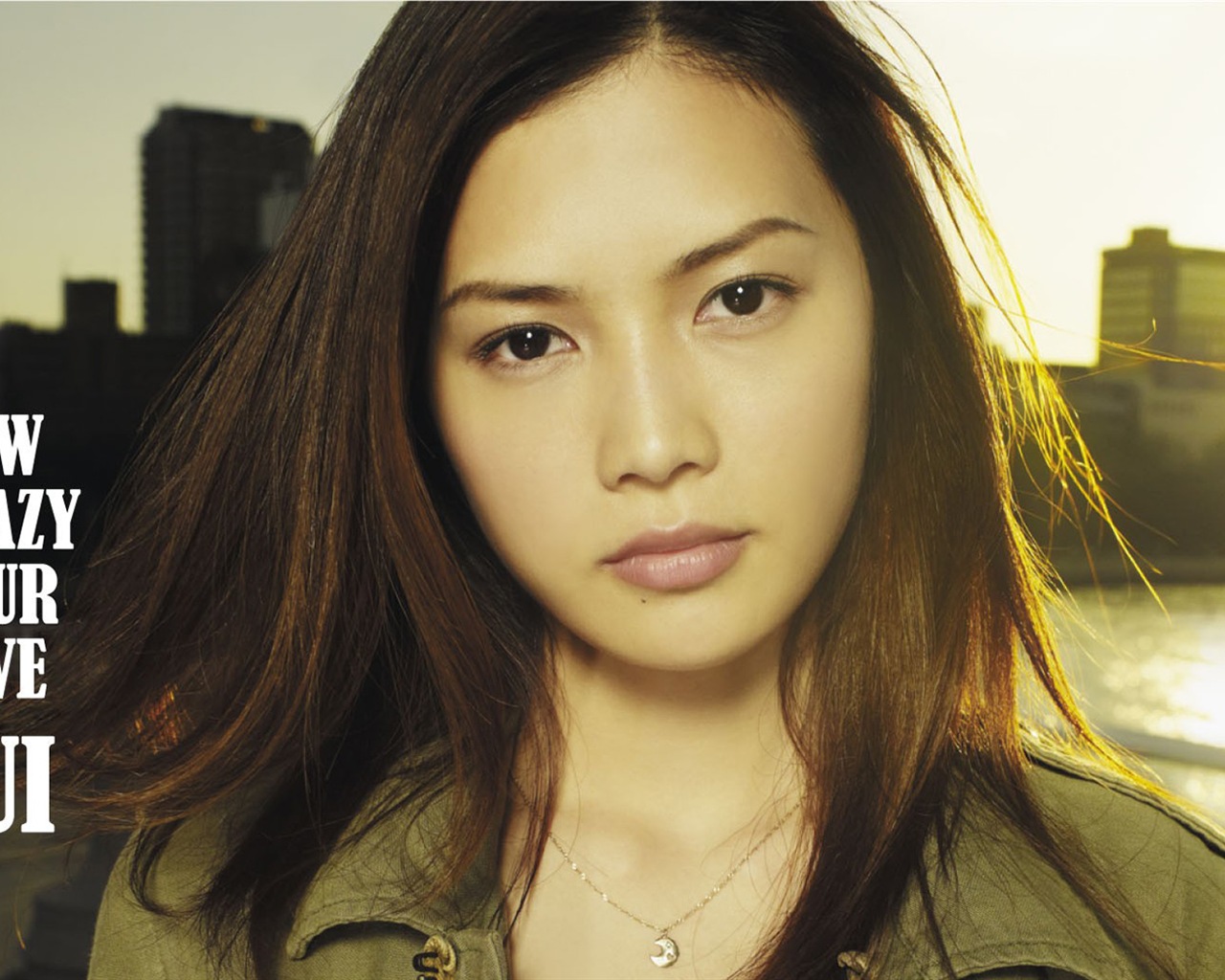 일본 가수 요시오카 유이의 HD 배경 화면 #3 - 1280x1024