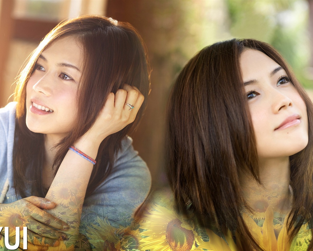 Japanische Sängerin Yui Yoshioka HD Wallpaper #10 - 1280x1024