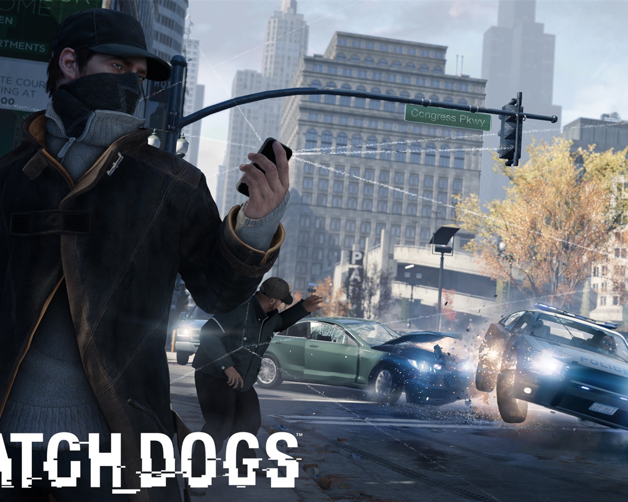 Watch Dogs 犬を見る、2013ゲームのHDの壁紙 #4 - 1280x1024