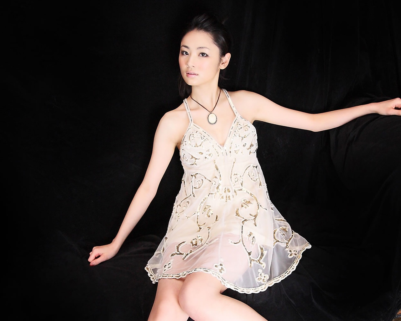 Tantan Hayashi японская актриса HD обои #2 - 1280x1024