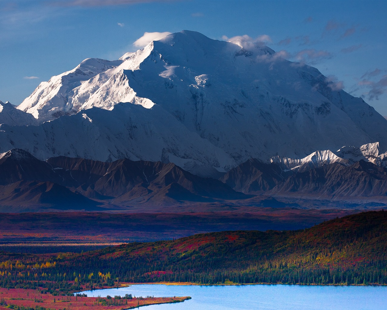 Denali National Park 丹那利国家公园 高清风景壁纸4 - 1280x1024