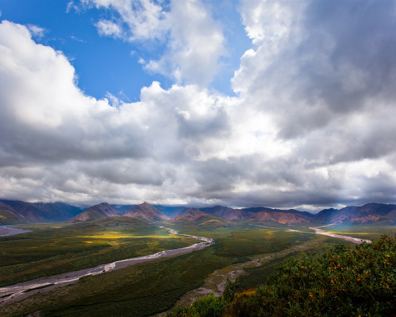 Denali National Park Landscape Wallpapers HD #18 - 1280x1024