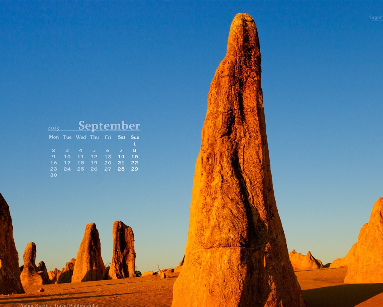 Сентябрь 2013 Календарь обои (1) #8 - 1280x1024