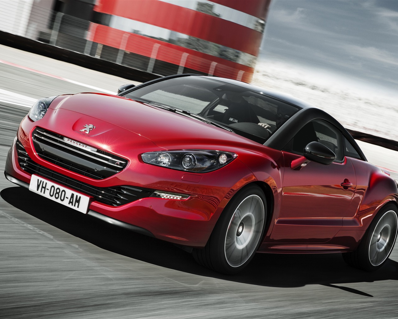 2014 푸조 RCZ R 자동차 HD 배경 화면 #1 - 1280x1024