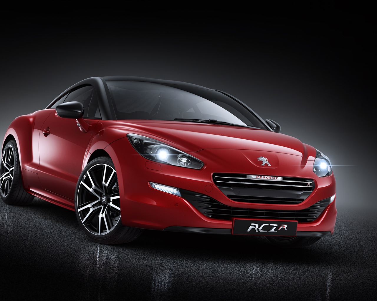 2014 푸조 RCZ R 자동차 HD 배경 화면 #2 - 1280x1024