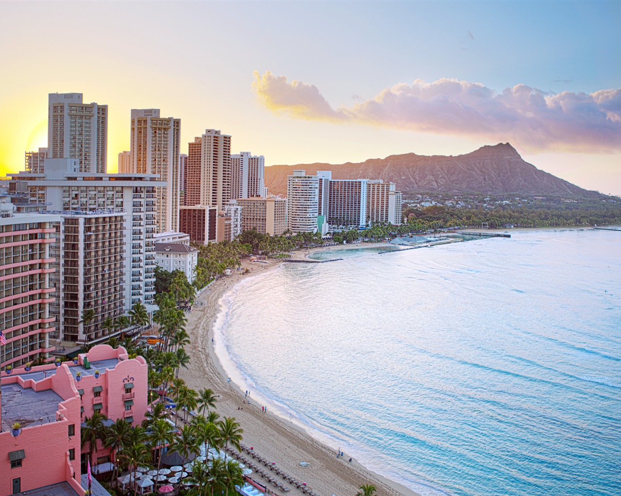 Windows 8 Theme Wallpaper: Hawaiian Landschaft #9 - 1280x1024