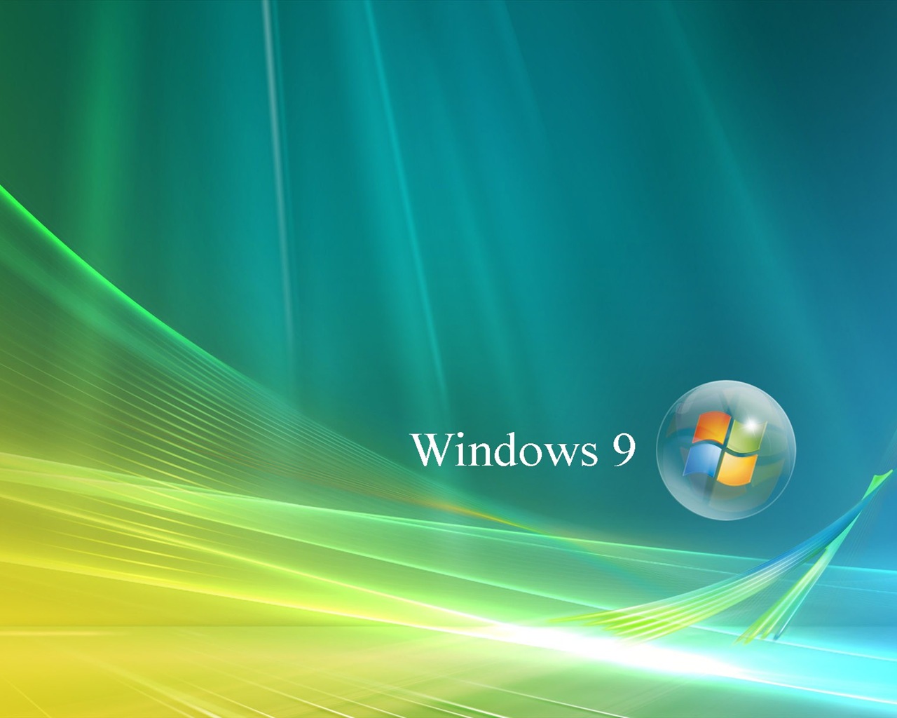 마이크로 소프트 윈도우 9 시스템 테마 HD 배경 화면 #20 - 1280x1024