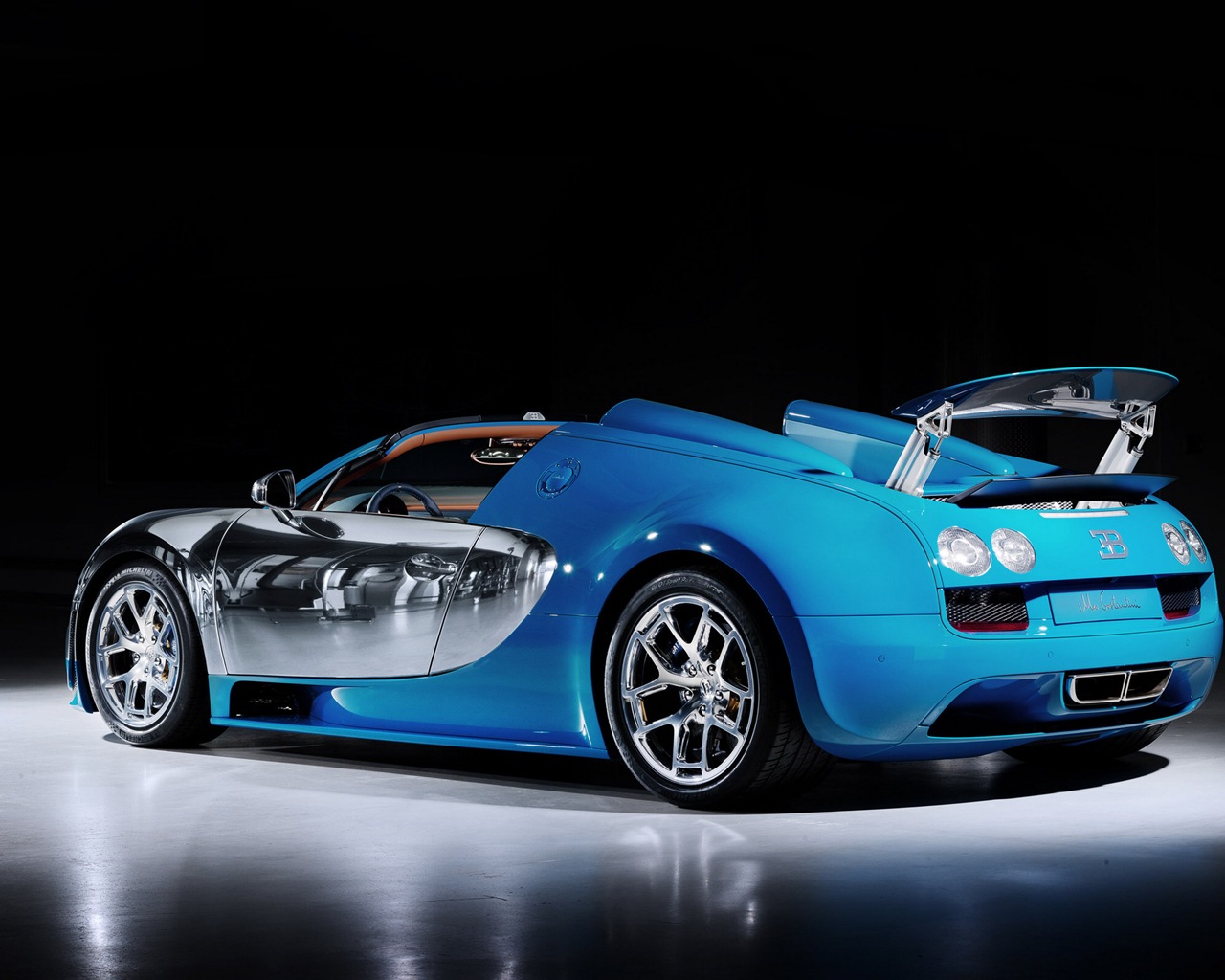 2013 Bugatti Veyron 16.4 Grand Sport Vitesse суперкар HD обои #9 - 1280x1024