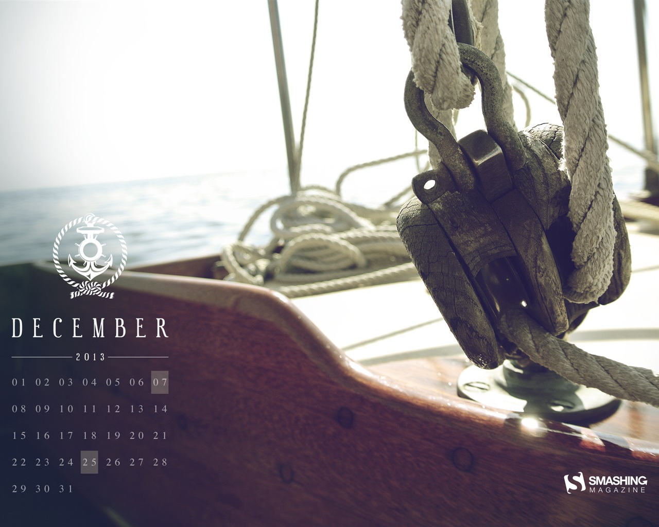 December 2013 Calendar wallpaper (2) #10 - 1280x1024