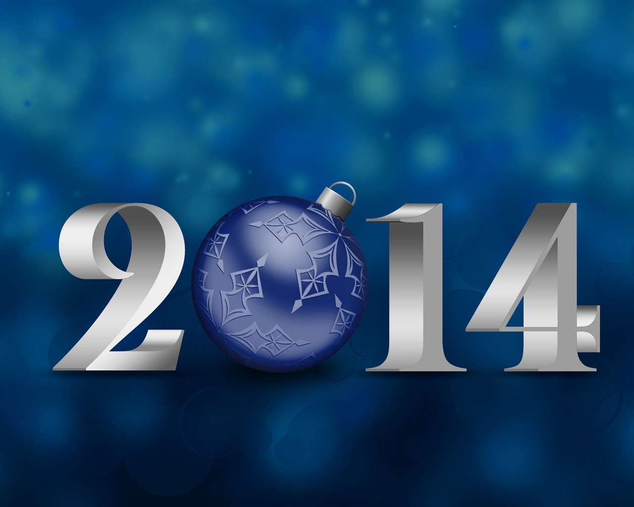 2014 Новый год Стиль Обои (1) #5 - 1280x1024
