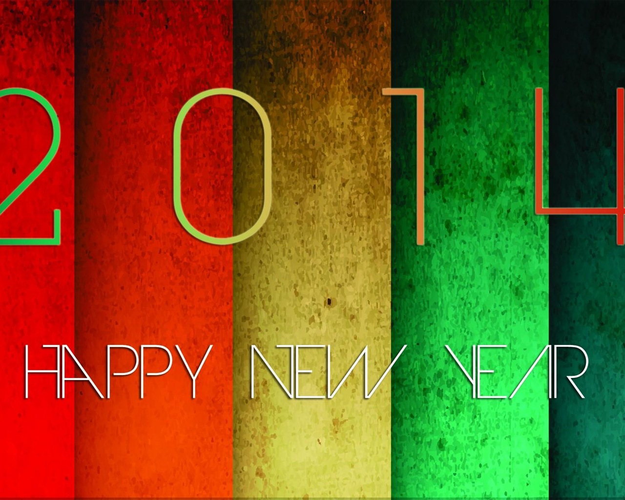 2014 Новый год Стиль Обои (2) #3 - 1280x1024