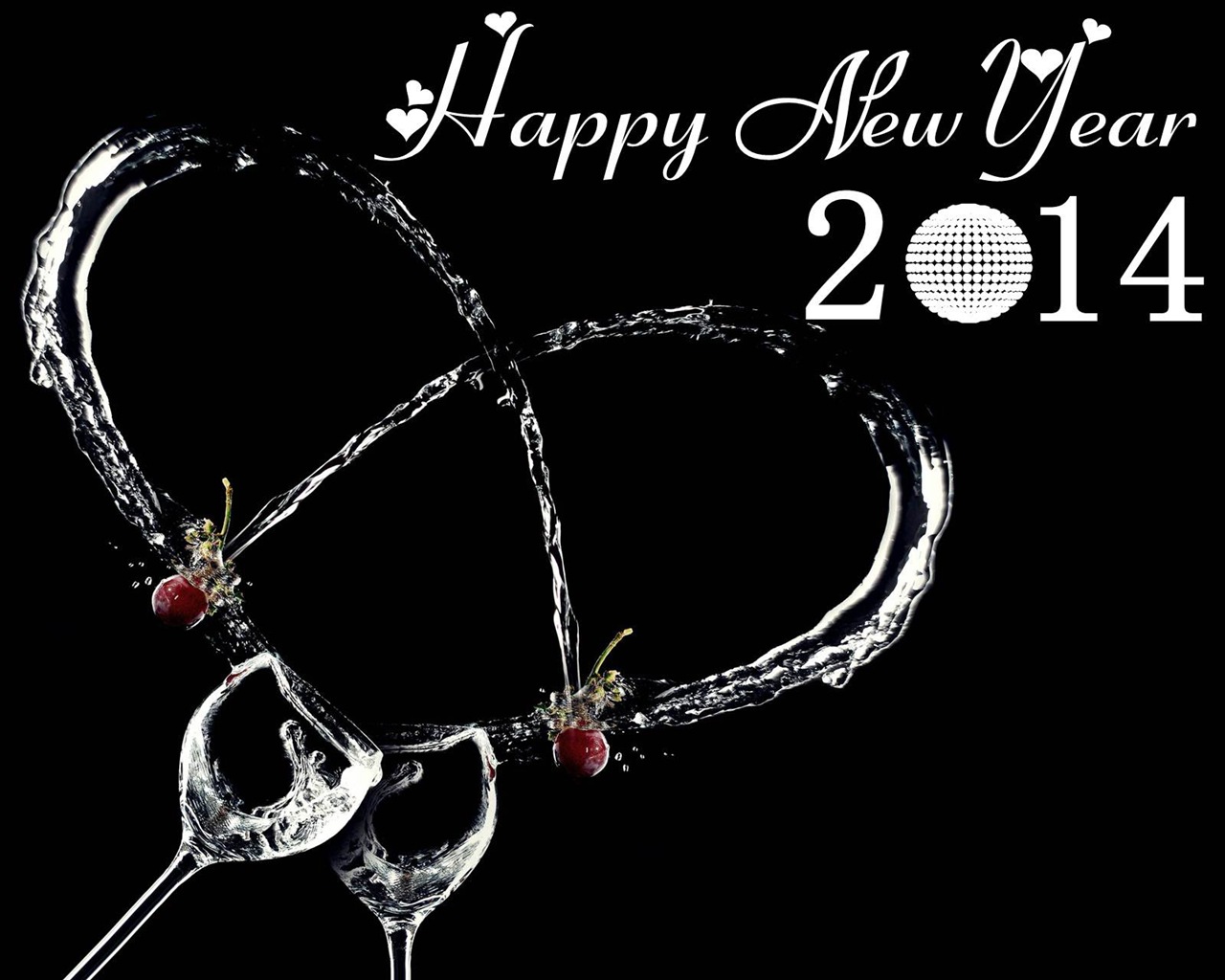 2014 Новый год Стиль Обои (2) #10 - 1280x1024