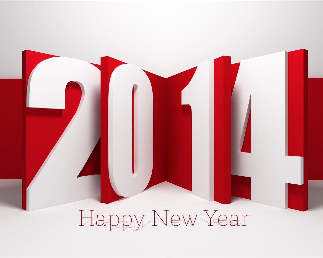 2014 Новый год Стиль Обои (2) #14 - 1280x1024