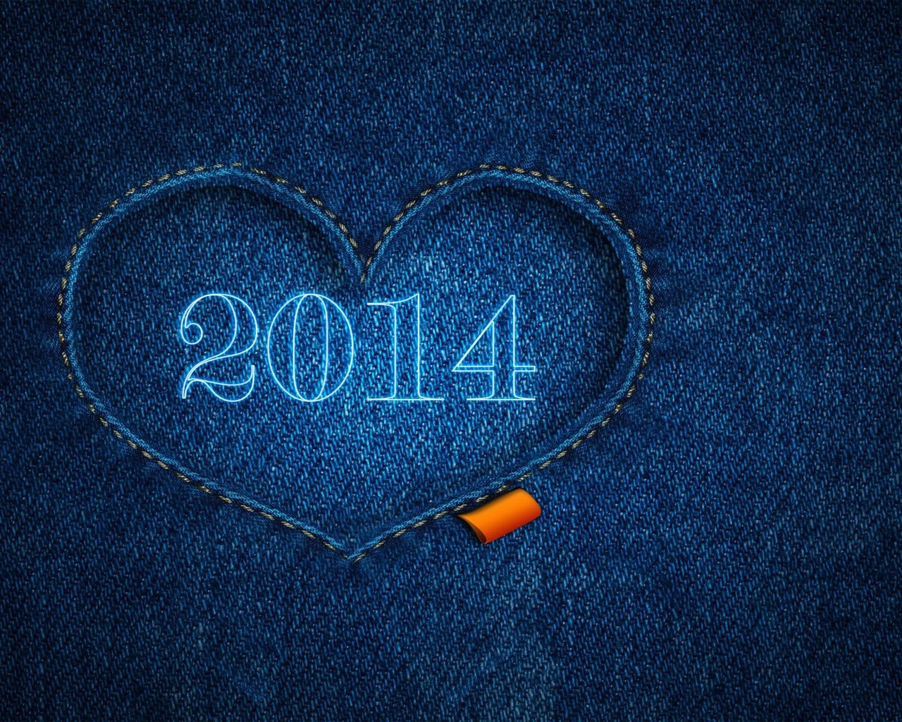 2014 Новый год Стиль Обои (2) #15 - 1280x1024