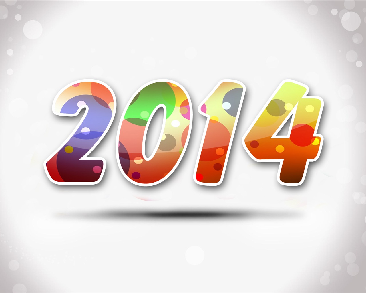 2014 Новый год Стиль Обои (2) #17 - 1280x1024