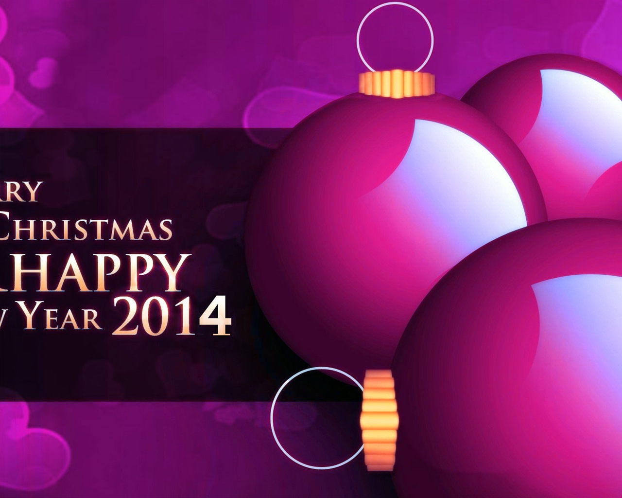 2014 New Year Theme HD Fonds d'écran (2) #18 - 1280x1024