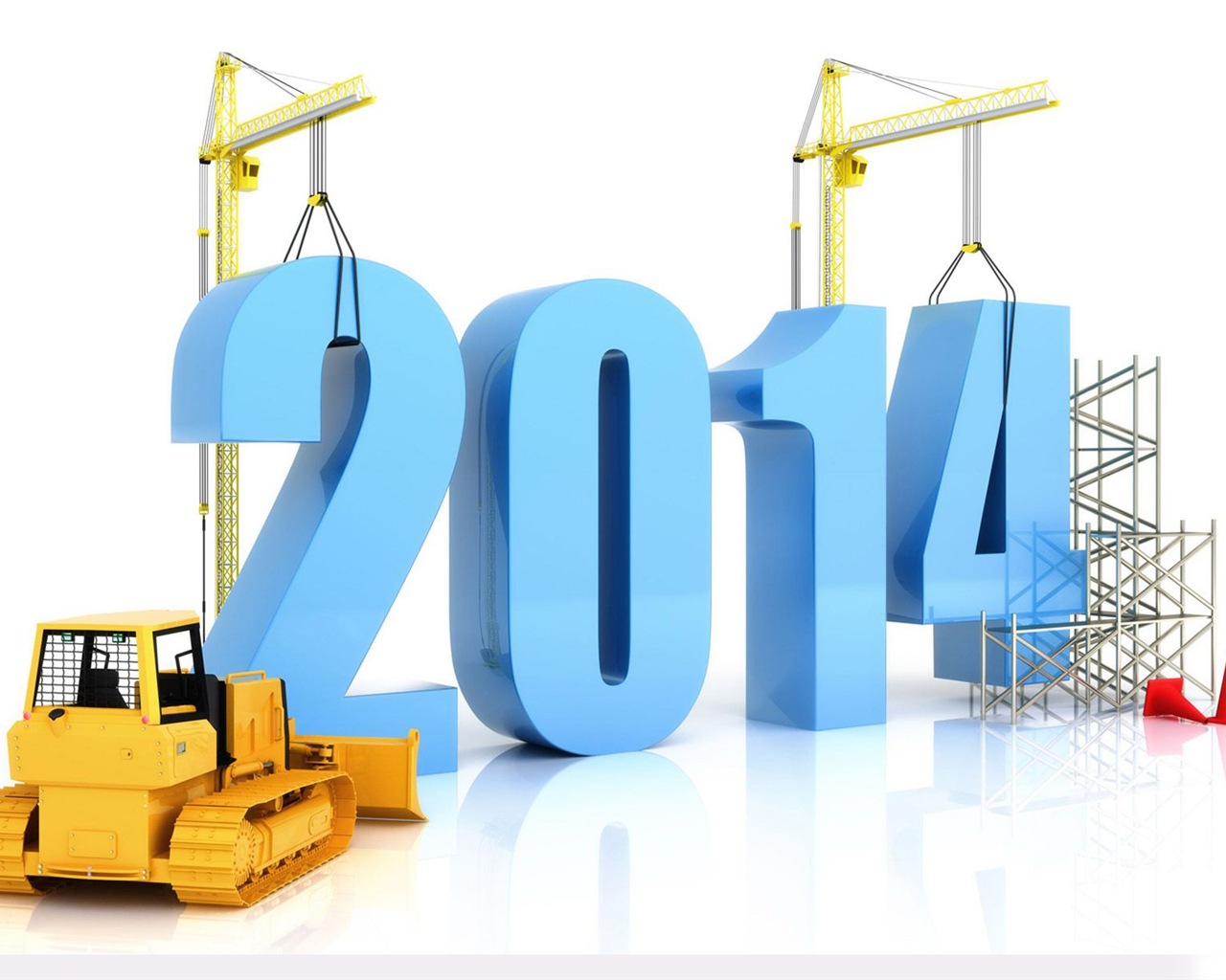2014 New Year Theme HD Fonds d'écran (2) #19 - 1280x1024