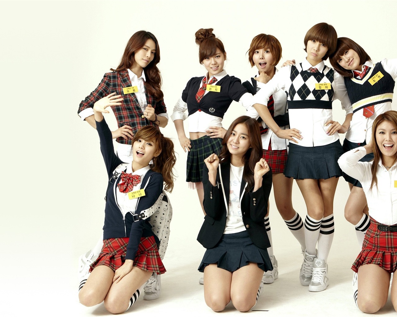 Nach der Schule koreanische Musik Mädchen HD Wallpaper #19 - 1280x1024