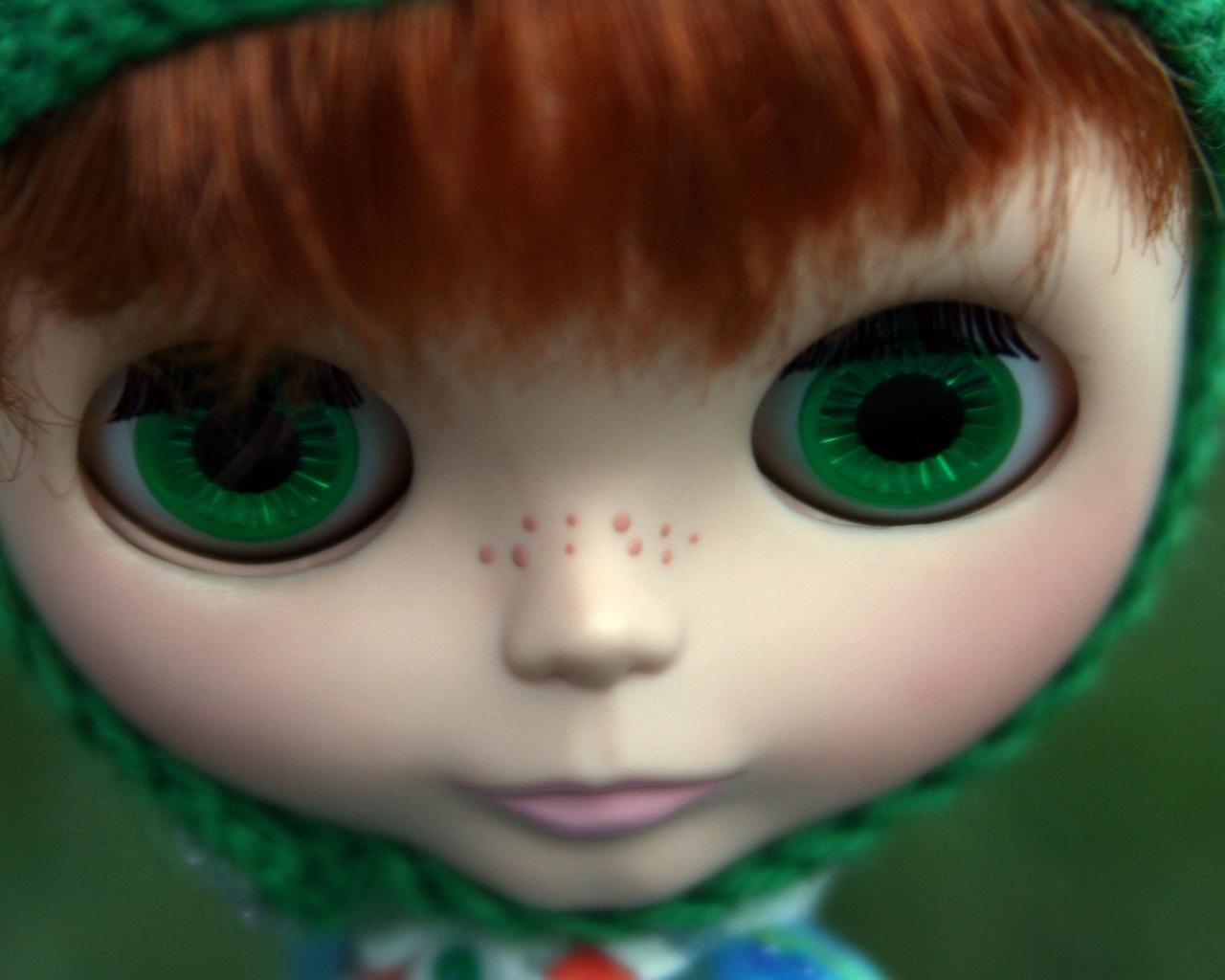 아름다운 슈퍼 Dollfie 장난감 소녀의 HD 배경 화면 #12 - 1280x1024