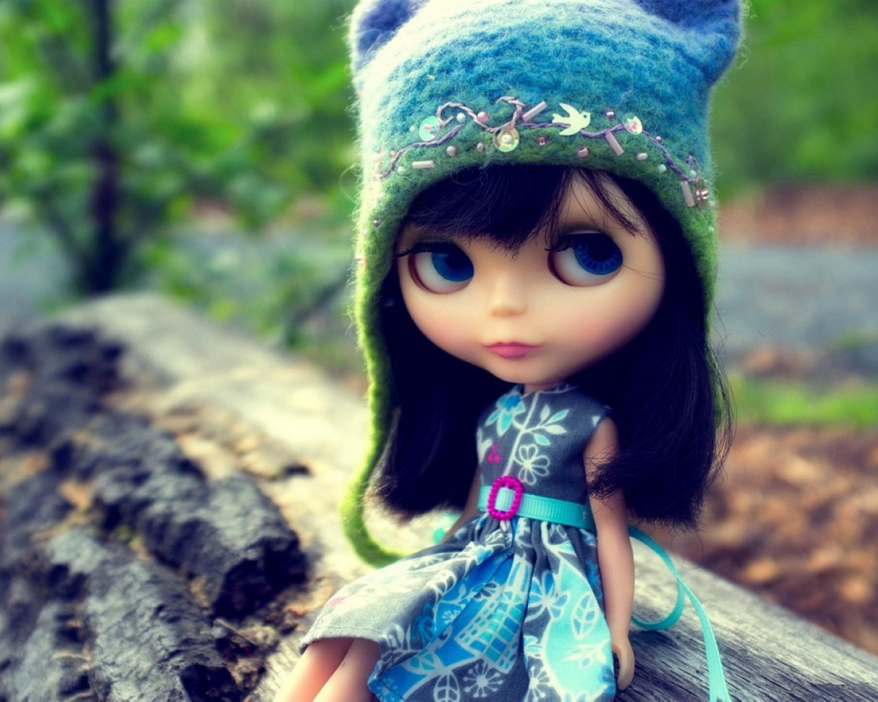아름다운 슈퍼 Dollfie 장난감 소녀의 HD 배경 화면 #19 - 1280x1024