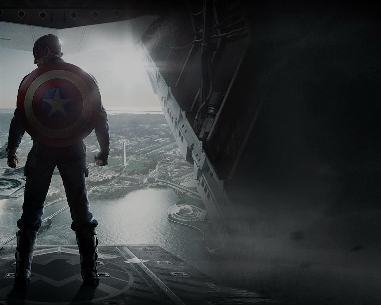 Captain America: fonds d'écran Le Winter Soldier HD #4 - 1280x1024