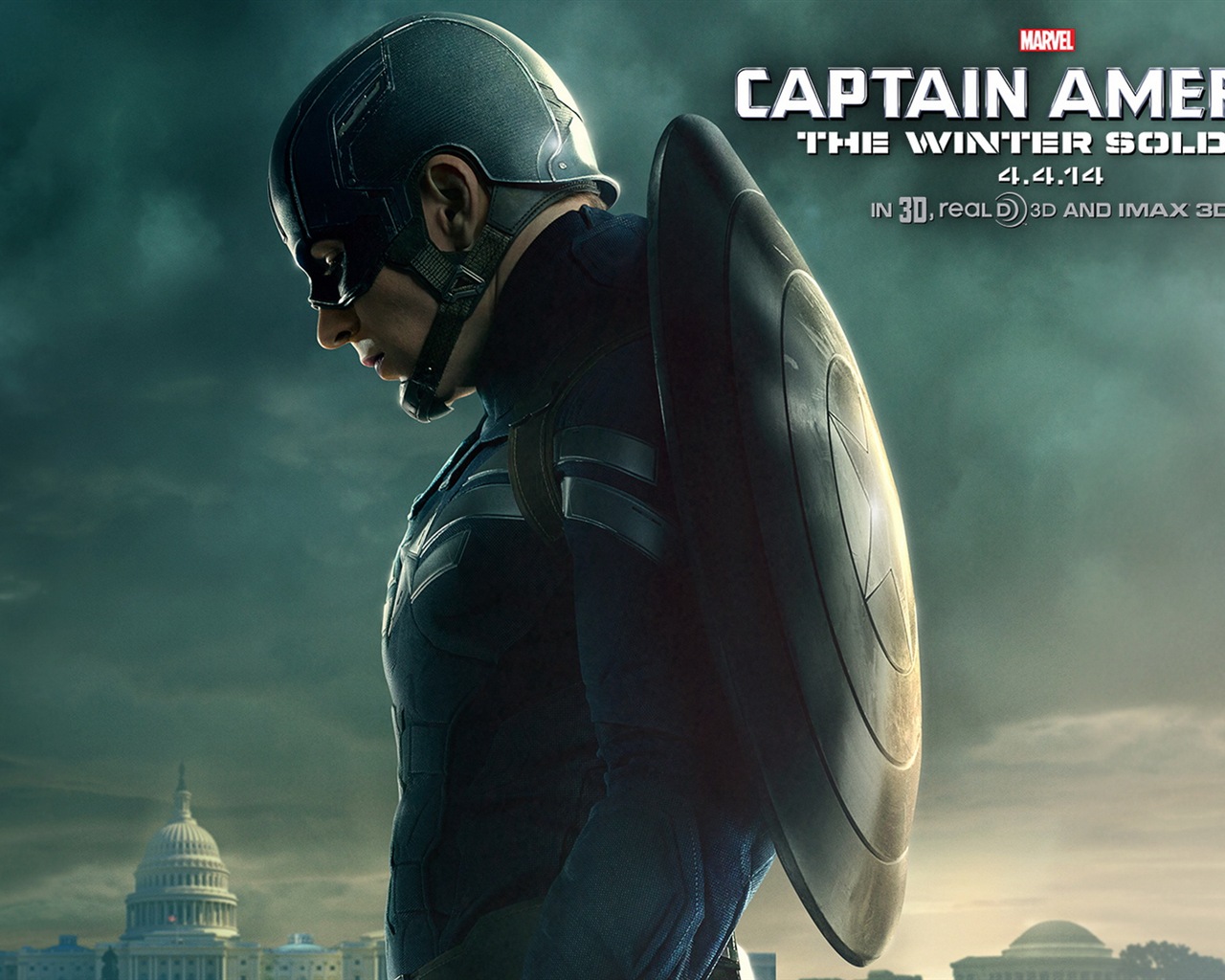 Капитан Америка: Зимний Солдат HD обои #7 - 1280x1024