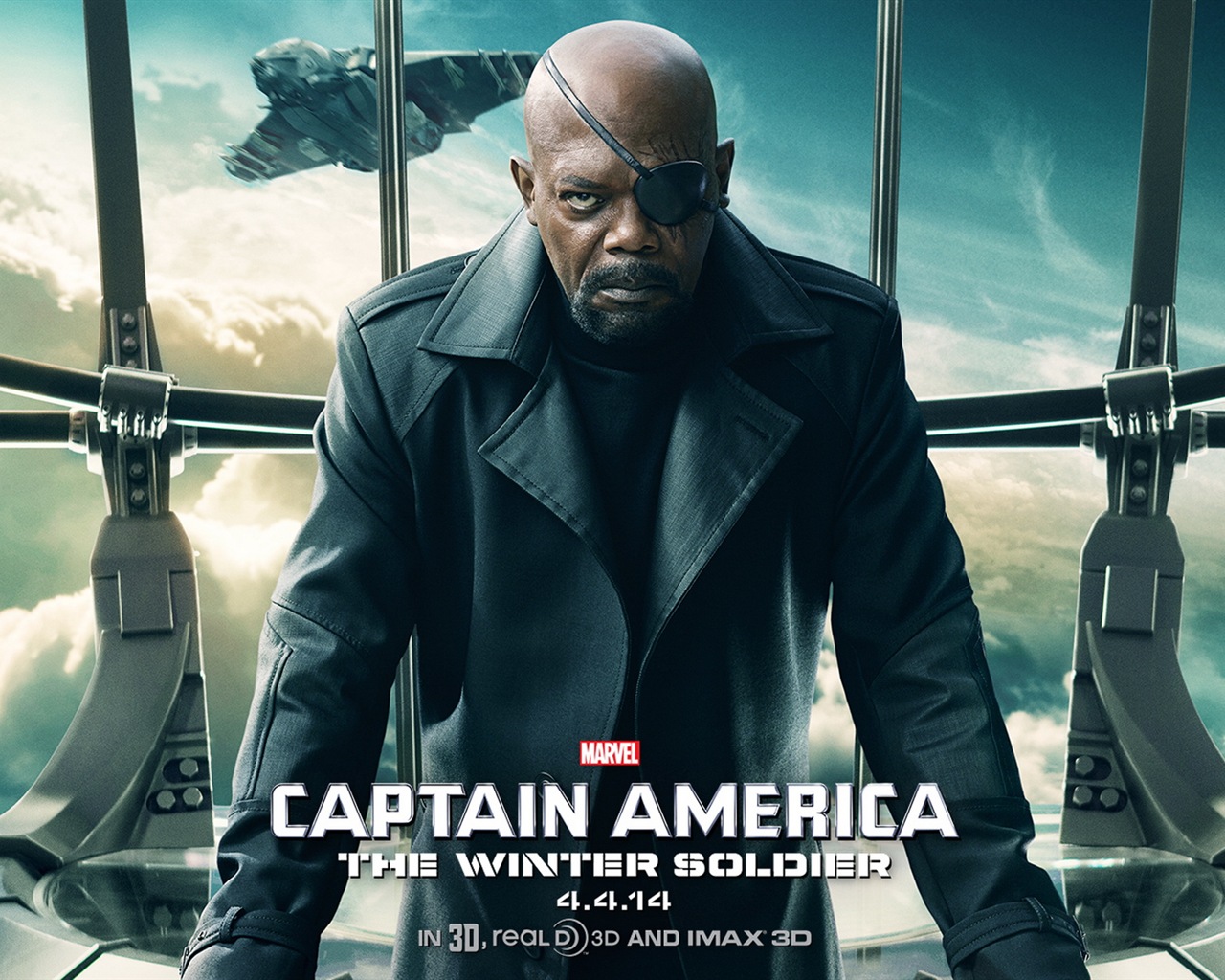Капитан Америка: Зимний Солдат HD обои #12 - 1280x1024