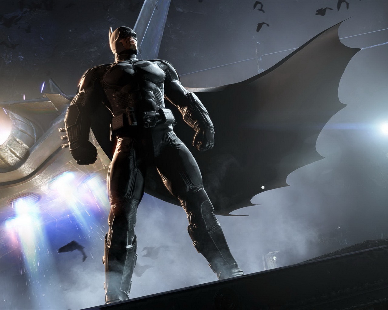 Batman: Arkham Knight 蝙蝠侠阿甘骑士 高清游戏壁纸4 - 1280x1024
