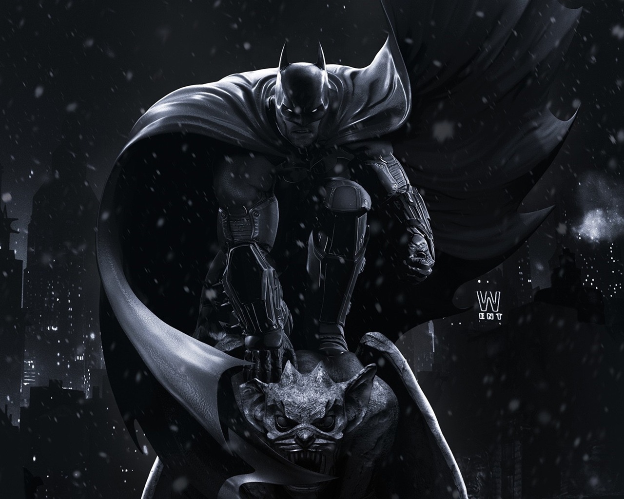 Batman: Arkham Knight 蝙蝠侠阿甘骑士 高清游戏壁纸11 - 1280x1024